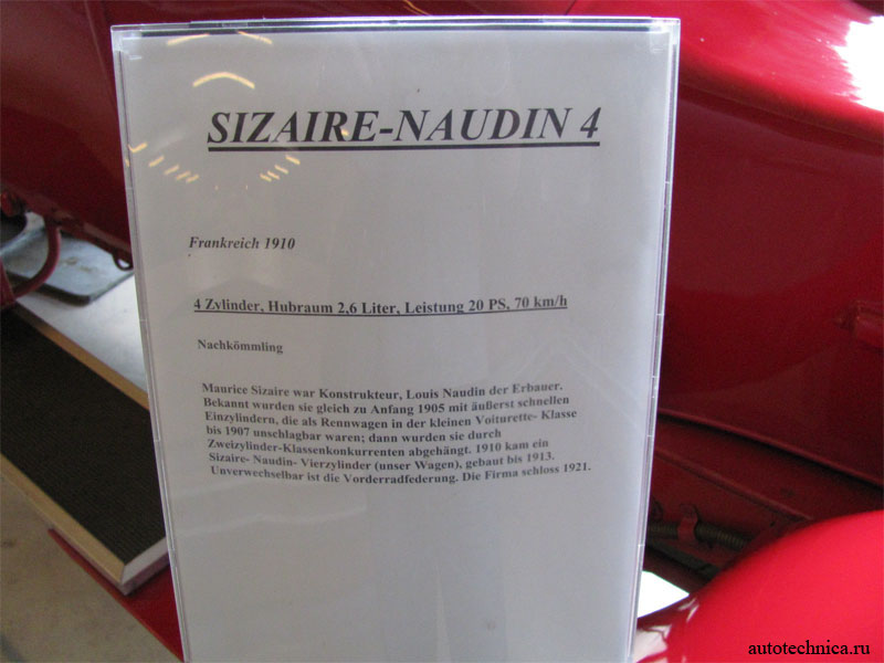 SIZAIRE-NAUDIN 4 1910