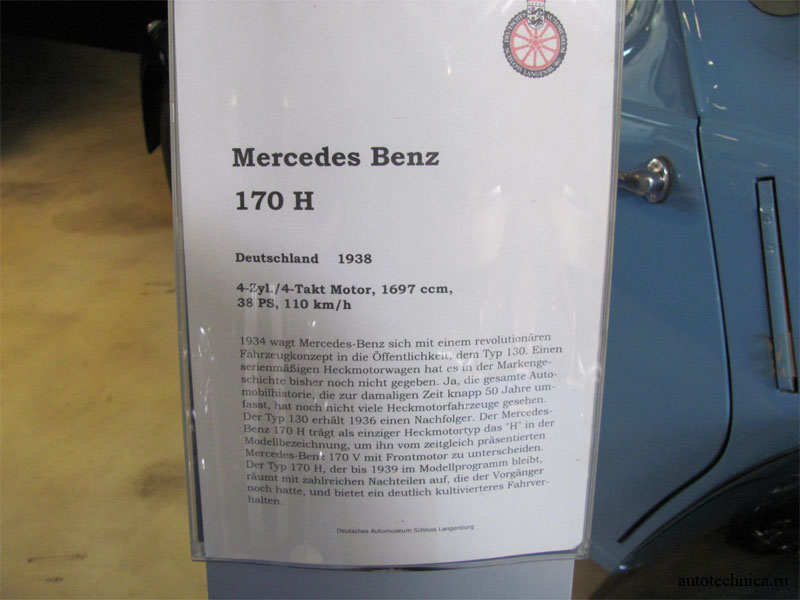 Mercedes Benz 170 H 1938